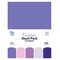 PA Paper Accents Stash Pack Cardstock Pack 8.5" x 11" Purples, colored cardstock paper for card making, scrapbooking, printing, quilling and crafts, 65lb., 40 pieces